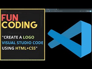 Create A Logo "Visual Studio Code" using HTML and CSS