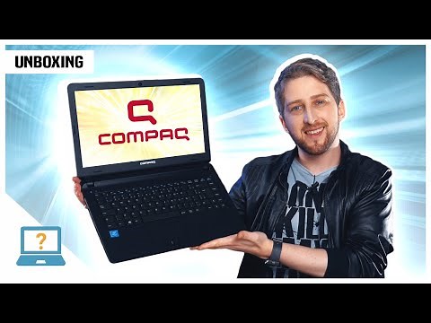 Unboxing Notebook COMPAQ Presario CQ barato para uso Básico 2020 | Pentium e SSD abaixo dos R$ 2 mil