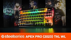 4.3K views · 87 reactions | the world's fastest keyboard just got faster the new Apex Pro TKL (2023) with Omnipoint 2.0 ⌨ wired and wireless options available: https://steelseri.es/1eh | SteelSeries | Facebook