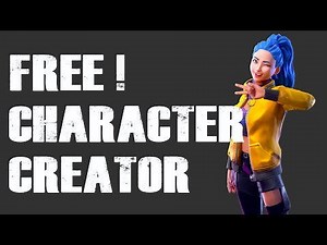 Free stylized character creator, works with Unreal. Players can make one character and play it in many games.