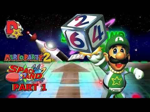 Mario Party 2 | Space Land | Part 1 | Space Port Delta
