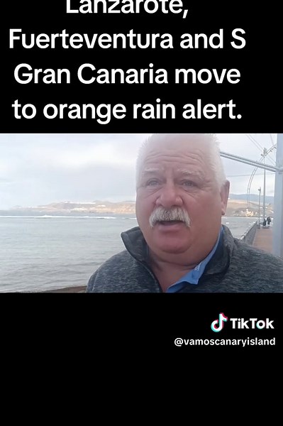 Canary Islands Weather Update: Orange Rain Alert