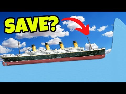 Can I save the Titanic from a Tsunami? - Floating Sandbox