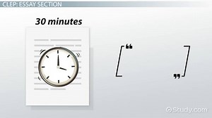 CLEP College Composition Essay Topics & Rubric