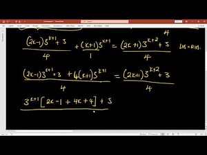 A step-by-step guide for Mathematical Induction