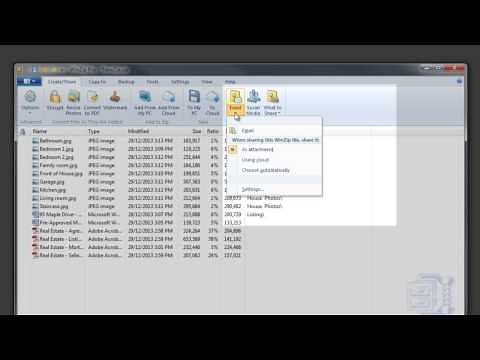 WinZip 18: How to share large files with WinZip