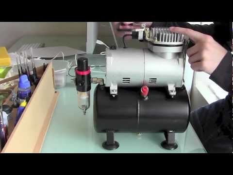 Airbrushing For Beginners - Setup