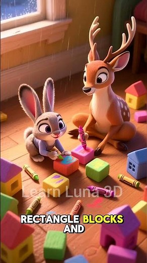 Rectangles at Home | Kids Shape Learning Story