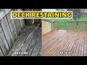 Cabot Deck Staining | DIY