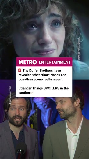 MAJOR @Stranger Things below 🚨🚨 You have been warned… In an interview with People magazine the Duffer brothers revealed *that* scene in Vol 2, season 5 isn’t quite what you think it is. Matt Duffer explained, “that’s a breakup. They have broken up.” He continued to say, “The writers all felt that Nancy needed to end up on her own and be independent.” So what does that mean for team #stancy? 😳 #strangerthings5 #jancy #dufferbrothers #byler