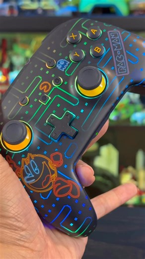 93K views · 557 reactions | Celebrate PAC-MAN’s 45th Birthday with PowerA’s Enhanced Wireless Controller for Nintendo Switch with Lumectra - PAC-MAN Neon Arcade! Simply retrolicious! #PacMan #PowerA #NintendoSwitch | Geek Culture | Facebook