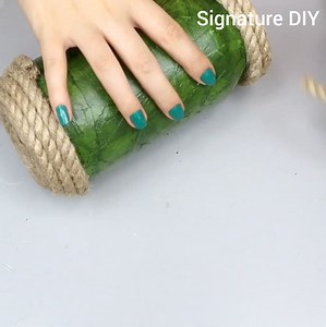 81K views · 276 reactions | Unbelievable ! Great idea made with Glass Bottle and Paper Tape - Recycling | Signature DIY | Facebook