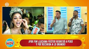 23K views · 197 reactions | ¡NUESTRA REINA! Luciana Fuster regresó al Perú y fue recibida de manera espectacular en el aeropuerto. Además, se animó a enviarle un mensajito a Ethel, Janet, Christian y Edson. Encuentra más momentos como este AQUÍ ► https://bit.ly/3iSUQbD Mira el programa completo de #AméricaHoy en América tvGO ► https://bit.ly/ahfbtvgo | América Espectáculos y + Espectáculos | Facebook