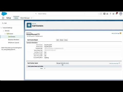 Part 3. How to Set Up a Call Center in Salesforce