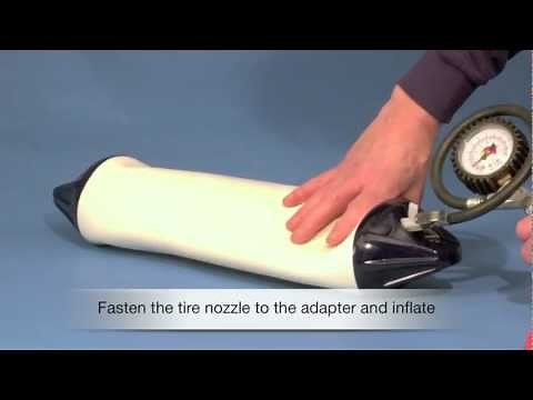 Inflating Polyform Norways buoys