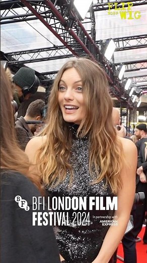 What was it like to film intimate scenes with Louis Partridge? Leila George #Disclaimer #LFF2024