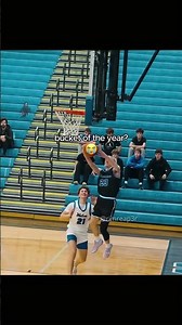 Bro made it from a different time zone 🥶 #basketball