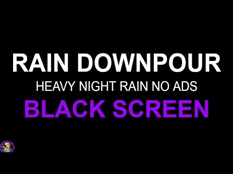 Rain On Window Glass, Heavy Rain On House Roof, Relaxing Rain On Windows, Rain Sounds For Sleeping