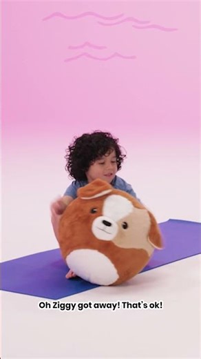 Practice balancing with this yoga pose! 🐾