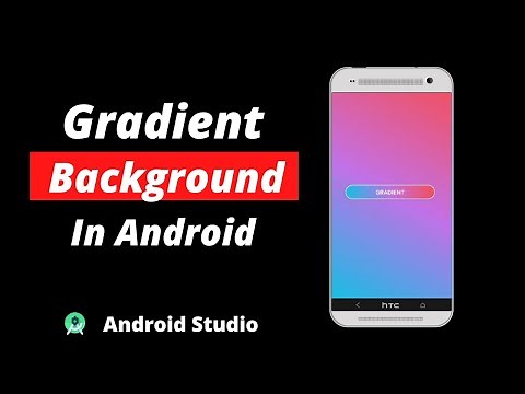 How to Change Background Color in Android | How to Set Gradient Background Color in Android Studio