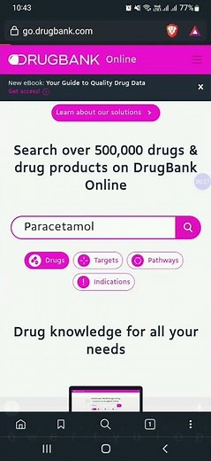 How to use drug bank #drugbank #drugresearch