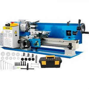 VEVOR Metal Lathe 7'' x 14'', Mini Metal Lathe 0-2500 RPM Variable Speed,Mini Lathe with 4" 3-jaw Chuck,Bench Top Metal Lathe, Benchtop Lathe, for Various Types of Metal Turning  | VEVOR CA