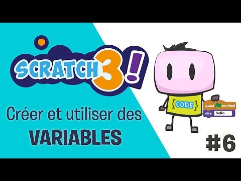 SCRATCH 3 - Tutorial #6 - Variables - what are they - example: creating a score in a game