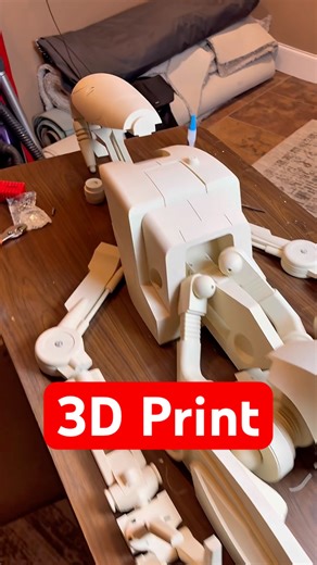 3D Printing a Star Wars Battle Droid Part 5
