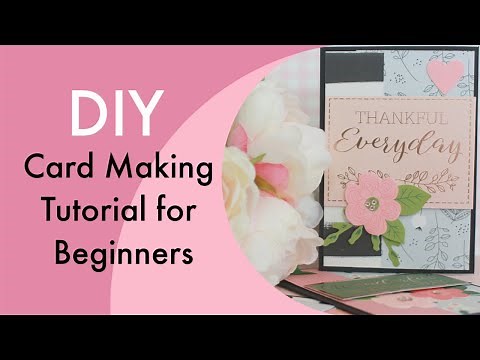 DIY Card Making Tutorial for Beginners