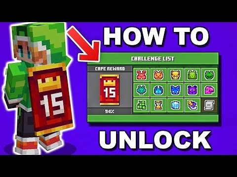 The FASTEST Way to Unlock NEW MINECRAFT MCC Cape! (Bedrock & Java)