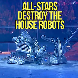Four more All-Stars in the Arena, and the House Robots should be very afraid. To watch the full UK Robot Wars collection figitally restored in HD, visit www.mech-plus.com | UK Robot Wars