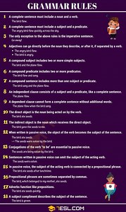 Grammar • 7ESL