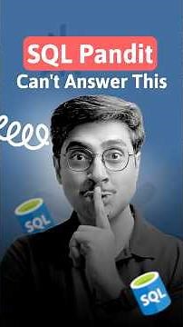 Most SQL Developers Get This Wrong #sql #tutorial