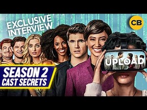Upload Season 2 Cast Interview: Robbie Amell, Andy Allo, Allegra Edwards, Greg Daniels + MORE