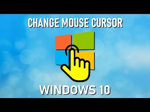 Windows 10: HOW TO CHANGE MOUSE POINTER COLOR & SIZE