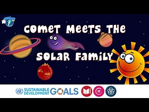 Solar System for Kids | Short Story | Comet Meets the Solar Family | BubbleBud Kids | Story #7