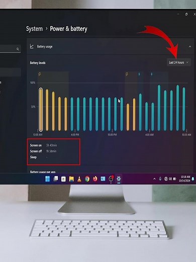 How to check screen time on Windows 11! ⏰🖥️ #ScreenTime