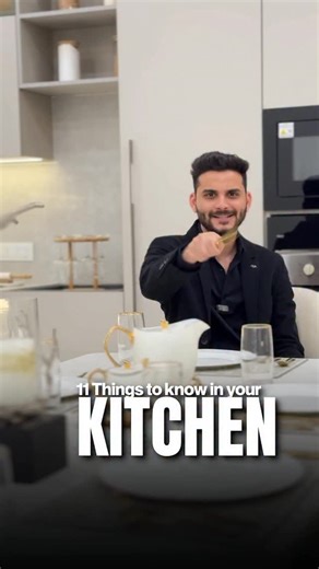 Sourabh Jain on Instagram: "❌ Don’t build your kitchen before knowing these 11 must-know rules! ➤ Countertop: ▫️ Heavy use? Go for black granite ▫️ White look? Choose quartz or full-body tiles ➤ Layout Rule: ▫️ Follow the work triangle (stove–sink–fridge) ➤ Backsplash: ▫️ Avoid matte & small tiles — maintenance nightmare ➤ Cabinet Material: ▫️ Under-cabinet: BWP / Marine plywood ▫️ Upper cabinet: BWR or HDHMR ➤ Standard Sizes Matter: ▫️ Counter height: 32–34" ▫️ Depth: 24–27" ▫️ Backsplash: 24–3