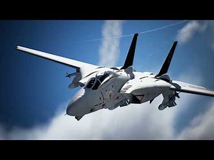 トップガンマーヴェリックみたいにF-14トムキャットで最新鋭機 第5世代戦闘機 Su-57等々をバカスカ撃ち落とす動画