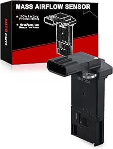 MAF MAF0033 Mass Air Flow Sensor for:-Honda 2009-2011 Pilot 3.5L, 2003-2012 Accord 3.5L, 2006-2011 Civic 1.3/1.8L, 2007-2017 Odyssey 3.5L, 2009-2010 Fit 1.5L, Replace OE# MAF0033