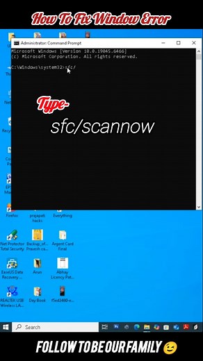 How To Fix Windows Errors | Computer Tips & Tricks Is video me aap seekhenge ki apne PC/Laptop me aane wale common Windows errors ko kaise fix kare, system issues ko kaise repair kare, troubleshoot settings kaise use kare, aur Windows problems ko 100% solve kaise kare. Ye simple tricks har Windows user ke liye bahut useful hain. ⏳ Time Stamps (4 Stage): 00:00 – Introduction 00:05 – Stage 1: Windows Troubleshooter Run 00:10 – Stage 2: System File Checker (SFC Scan) 00:15 – Stage 3: DISM Tool Repa