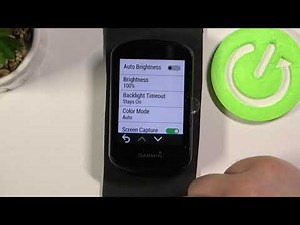 How to Set Time After Which Garmin Edge 830 Will Turn off Display - Screen Time Out on Garmin
