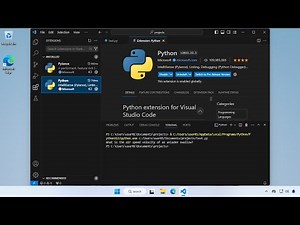 Python in Microsoft Visual Studio Code Install