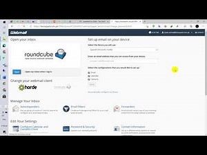 How to change email password from webmail