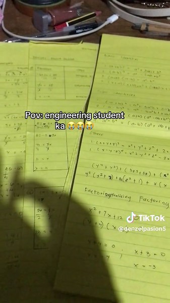 basic factoring palang daw yan 😵‍💫😵‍💫#BSABE #agriculturalandbiosystemsengineering #engineering