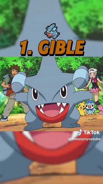 Ash's All Ground Team: Gible, Donphan, Palpitoad, Gliscor, Torterra & Krookodile