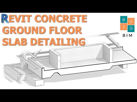 Concrete Slab Edges, Thickenings, Pits and Bund Upstands in Revit