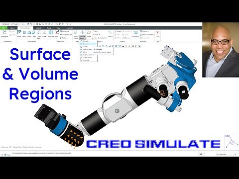 Creo Parametric - Creo Simulate | Surface and Volume Regions