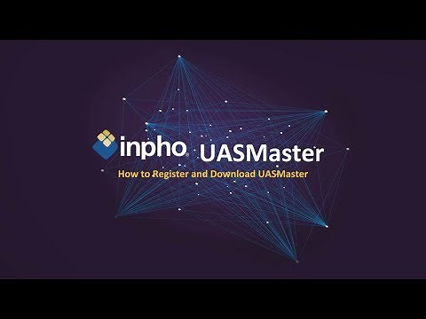 inpho UASMaster - How To Register and Download inpho UASMaster Software