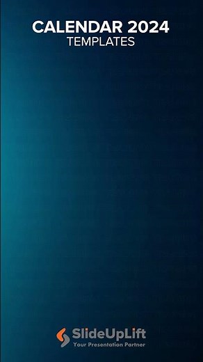 PowerPoint Calendar 2024 Templates